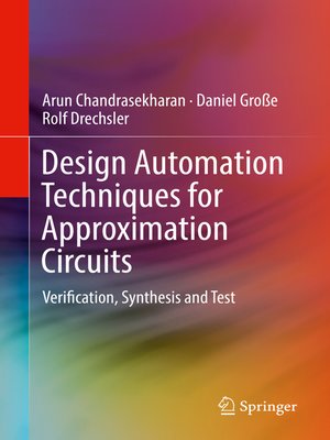 cover image of Design Automation Techniques for Approximation Circuits